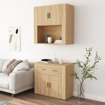 ZNTS Highboard Sonoma Oak Engineered Wood 3185370