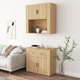 ZNTS Highboard Sonoma Oak Engineered Wood 3185370