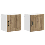 Wall Cabinet LUCCA 2 pcs Artisan Oak 40 x 31 x 40 cm 884893