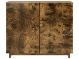 Sideboard Smoked Oak 67 x 34.5 x 75 cm Engineered Wood 8011536
