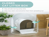 Fully Enclosed Cat Litter Box/Cat Litter Box 13605943