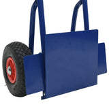 Extendable Hand Trolley Blue and Red 49.5 x 53 x 114 cm Steel 4019016