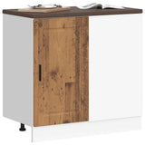 Kitchen Base Cabinet Porto Old Wood Engineered Wood 854306