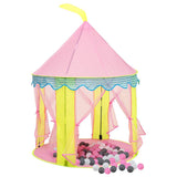 Children Play Tent with 250 Balls Pink 100x100x127 cm 3107747