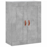 Highboard Concrete Grey 69.5x34x180 cm Engineered Wood 3199917