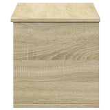 Storage Box Sonoma Oak 90x35x35 cm Engineered Wood 840683