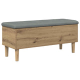 Storage Bench with Cushion Artisan Oak 102 x 42 x 46 cm 8017750