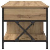 Coffee Table Artisan Oak 100 x 55 x 48.5 cm Engineered Wood 883036