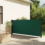 Retractable Side Awning Dark Green 100x300 cm 4004275