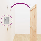 Wall Headboard 95.5x3x110 cm Solid Wood Pine 824933