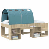 Bed Tunnel 2 pcs Light Blue 211 x 67.5 x 2 cm Polyester 893709