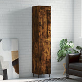 Highboard Smoked Oak 34.5x34x180 cm Engineered Wood 3200150