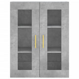 Wall Mounted Cabinet Concrete Grey 69.5x34x90 cm 828472