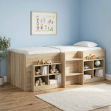 Kids'High Bed Frame 2 pcs Sonoma 193 x 96.1 x 68.5 cm 3422589