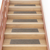 Stair Mats Self-adhesive 30 pcs 76x20 cm Beige Rectangular 3365730