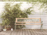 Garden Bench 122 cm Solid Firwood 317118