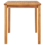 Garden Dining Table 120x70x77 cm Solid Teak Wood 49360