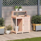 Potting Table with Shelves 82.5x50x109.5 cm Solid Wood Douglas 832425