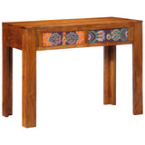 Writing Desk with Drawer with Storage Brown 100 x 50 x 75 cm 4016509