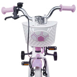 Kids Bike 14 Inches for 3-5 Years Old Purple 42009548