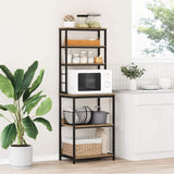 Kitchen Shelf Artisan Oak 60 x 40 x 168 cm Engineered Wood 883885