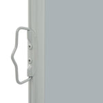 Patio Retractable Side Awning 80x300 cm Grey 48360