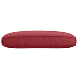 Cushion Wine Red 120 x 80 x 12 cm Oxford Fabric 42001574