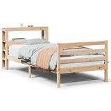 Bed Frame with Headboard without Mattress 100x200 cm 3305939