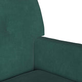 Chesterfield Bench Dark Green 112 x 65.5 x 75 cm Velvet 42019288