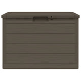 Outdoor Cushion Box Brown 77.5x44.5x53 cm Polypropylene 366604