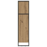 Book Cabinet Artisian Oak 60 x 30 x 121 cm Engineered Wood 886395