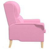 Armchair Pink 76 x 94 x 102 cm Fabric 42009850