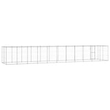 Outdoor Dog Kennel Galvanised Steel 26.62 m 3082312