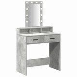 Dressing Table Grey 79 x 41 x 140 cm Engineered Wood 865166