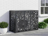 Air Conditioner Cover Anthracite 110 x 50 x 105 cm Steel 8014173