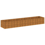 Garden Raised Bed 479x100x69 cm Corten Steel 152006