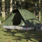 ZNTS Camping Tent Dome 2-Person Olive Green Waterproof 4009639