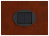 Solar LED Pathway Light 2 pcs Rusty Weathering Steel 879792