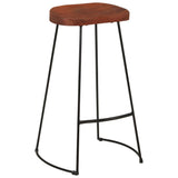Gavin Bar Stools 2 pcs 50x40x78 cm Solid Wood Mango 344916