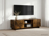 TV Stand 90 x 34.5 x 40 cm Smoked Oak Engineered Wood 8011482