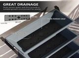 5-Tier Raised Garden Bed, Vertical Ladder Plant Stand with 5 Removable Boxes, Drainage Holes and T3398P377638