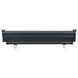 Balcony Side Awning 105x250 cm Black 48412