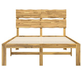 Double Bed Frame with Headboard ROSTOCK White 120 x 200 cm 3405484