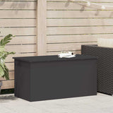 Outdoor Storage Box Black 100 x 50.5 x 50 cm Steel 874560