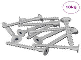 Screw 5143 pcs Zinc-coated 5 x 40 mm Iron 865000