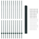 Fence and Post Green 1.6 x 25 m Steel 3336495