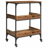 Kitchen Trolley Old Wood 60 x 41 x 80.5 cm Engineered Wood 883029