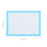 Pet Training Pads 400 pcs 45x33 cm Non Woven Fabric 170756