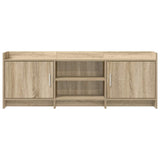 TV Cabinet 130 x 33 x 47 cm Sonoma Oak Engineered Wood 8011173