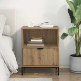Bedside Cabinet Artisan oak 49 x 36 x 61 cm Engineered wood 883492
